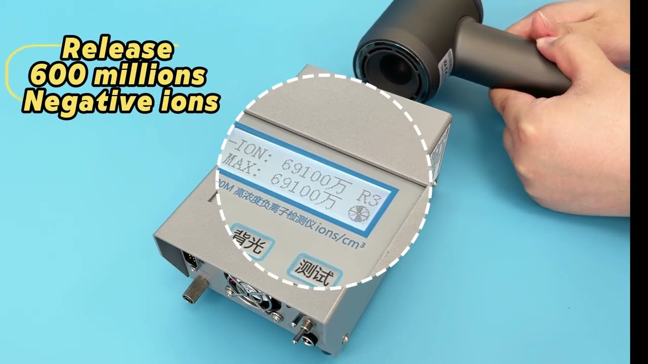 Air3.1 Negative Ionic Hair Dryer Operation