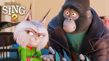 Johnny learns how to DANCE! 🪩 Sing 2 (2022) | Animal Friends