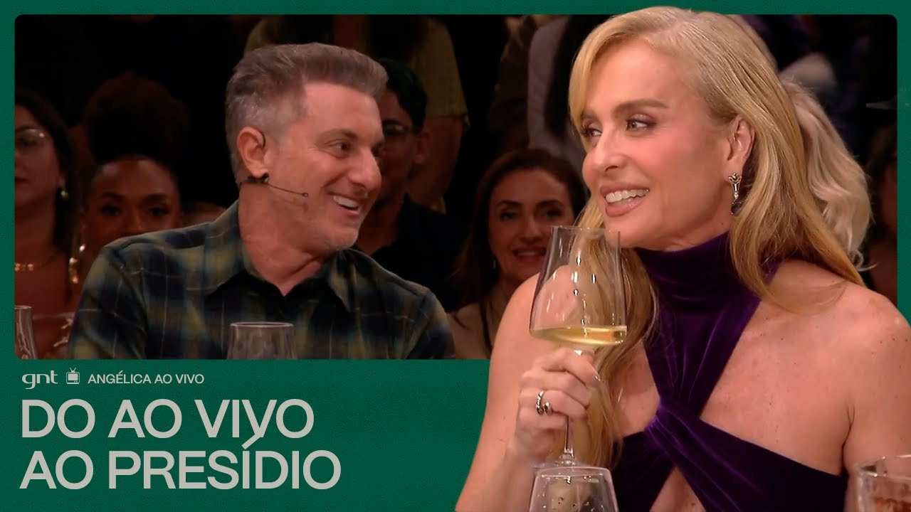 Ana Maria Braga, Simone Mendes e Luciano Huck: uma 'solta' e dois presos | Angélica Ao Vivo | GNT