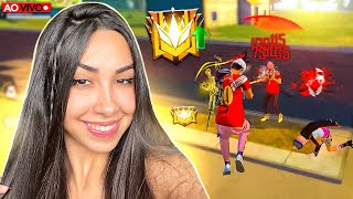 🔥 SÓ PARO QUANDO PEGAR DESAFIANTE 🔥 FREE FIRE AO VIVO ❤ LETHICIAX FF ❤