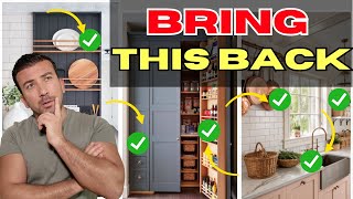 10 Forgotten Kitchen Features We MUST to BRING BACK in 2026‼️ (Designers Agree)