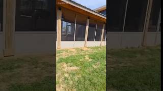 We Turned This Open Patio Into a Dream Screen Room