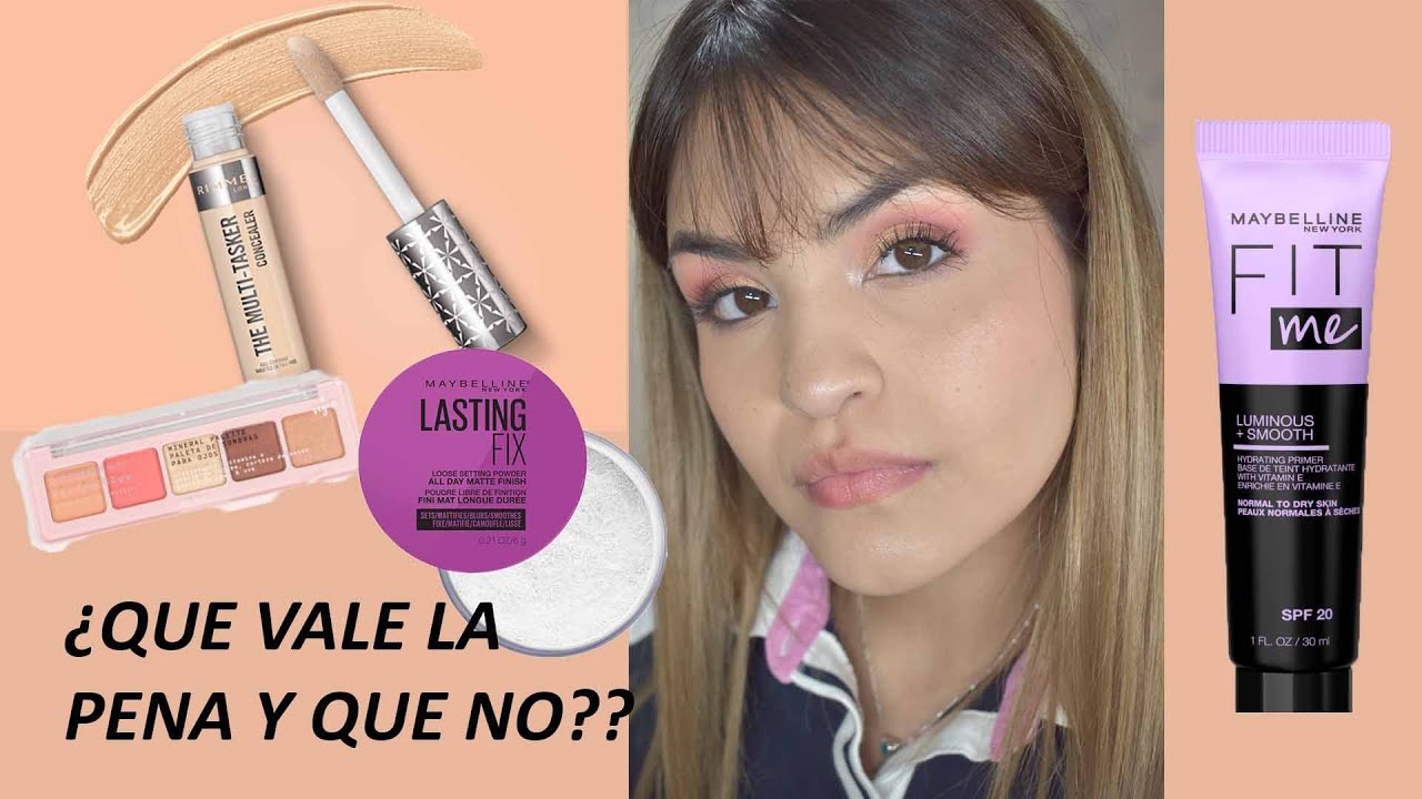 ME MAQUILLO USANDO PRODUCTOS NUEVOS- LOS RECOMIENDO?- MAYBELLINE, RIMMEL, TODO MODA, VOGUE.