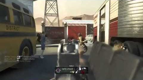 3 Man Spray - MP5K - Hardcore Search & Destroy - Nuke Town - Black Ops