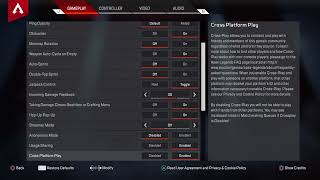 Best console settings to use in Apex Legends (Season 10)