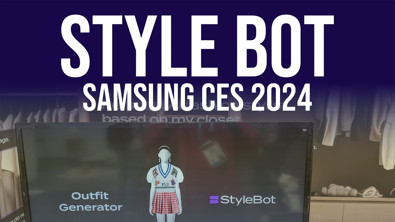 Style Bot at CES 2024 - YouTube