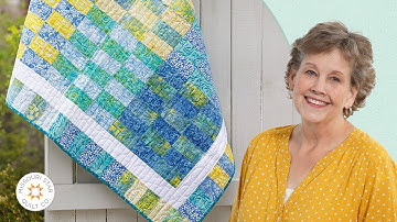 Make a Split Bars Quilt with Jenny Doan of Missouri Star Quilt Co (Video Tutorial)