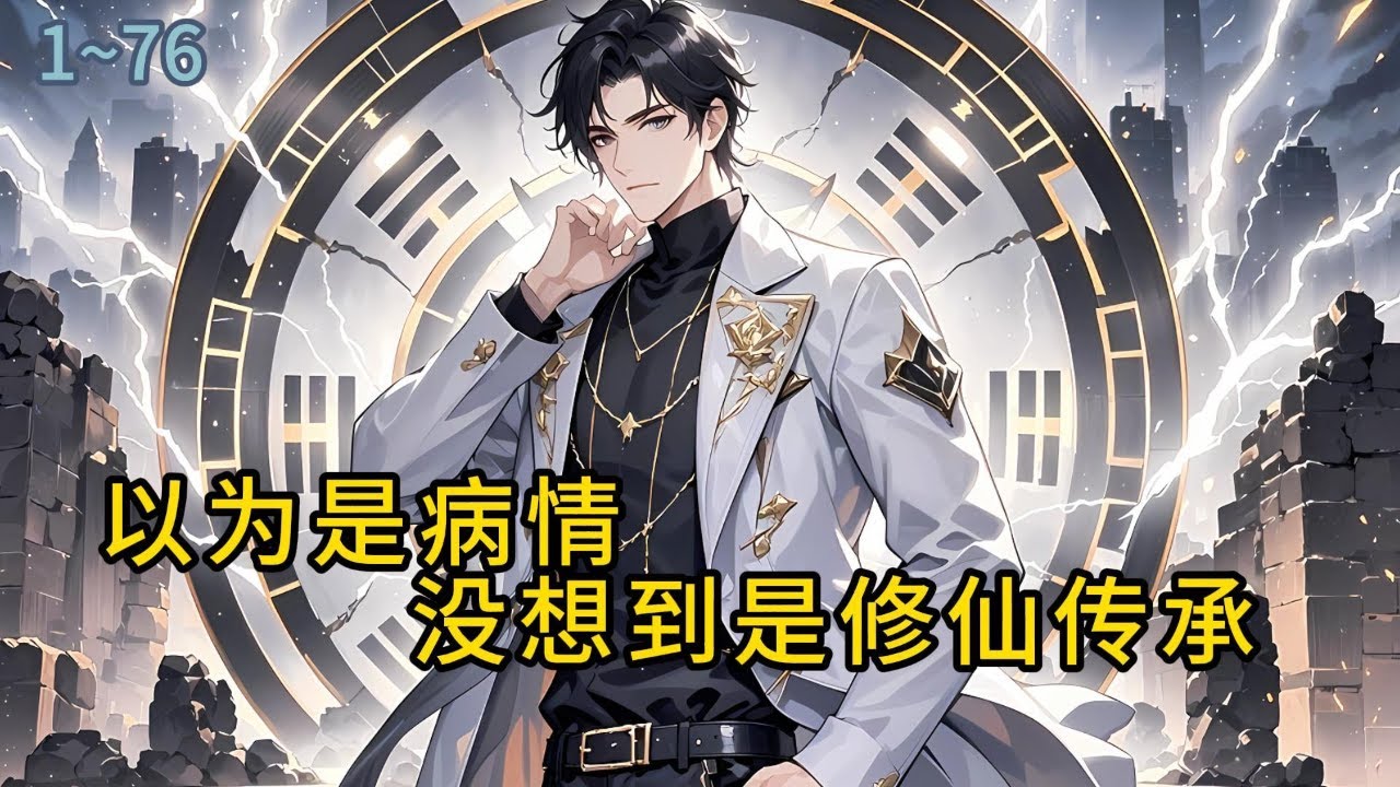 《以为是病情，没想到是修仙传承》1-76好消息，觉醒了修仙传承坏消息，精心呵护了四年的女友跟别人跑了于是陈阳下定决心搞钱搞事业，爱情，狗都不谈#都市 #修真 #漫畫#有声小说# #爽文#穿越 #重生