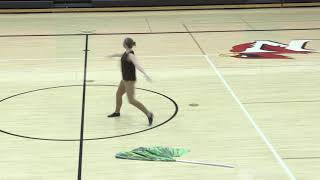 Anastasia Wentworth 6th place ISDTA Color Guard solo competition.