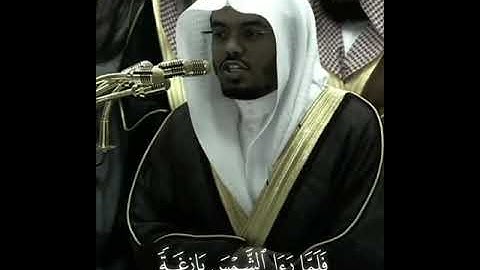 فلما رأى الشمس بازغة قال هذا ربي - الشيخ ياسر الدوسري في تلاوة عطرة ❤️