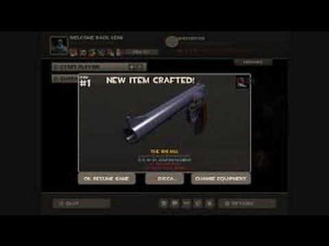[TF2] trying to craft the big kill (you can't craft it  