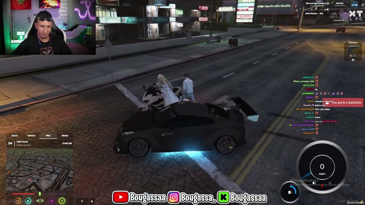 بوكاصا مقصر مع الساطات(PART 2) 😂Bougassa GTA RP