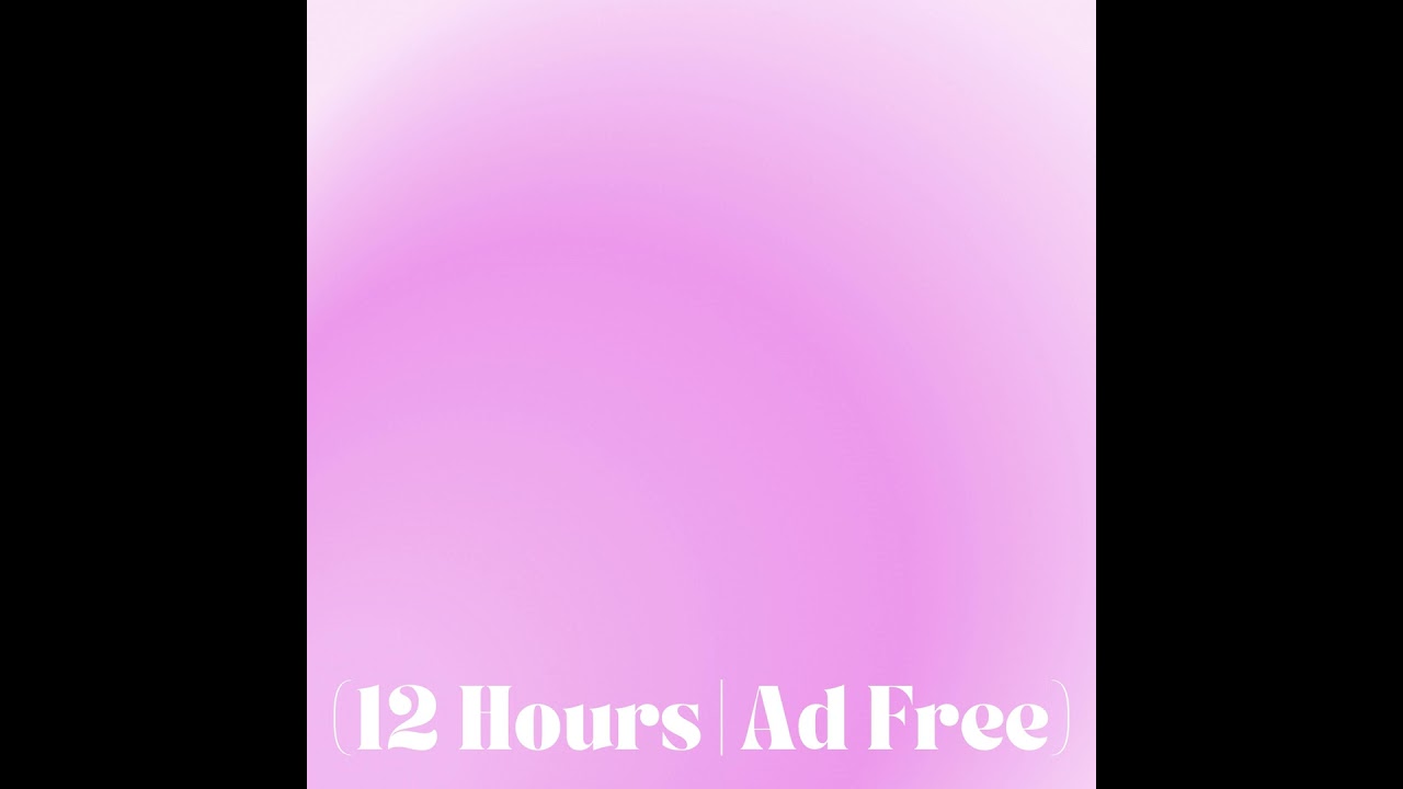 🩷 Pink Noise for Sleep, Relaxation, and Focus | Screen Fades to Black | Sleep Sound (12 Hours)