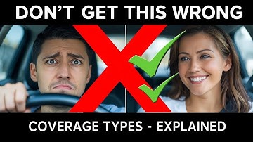 Car Insurance Coverage Types in America Explained (2025) || DMV Decoded