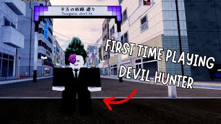 Devil Hunter! Roblox Gameplay Walkthrough