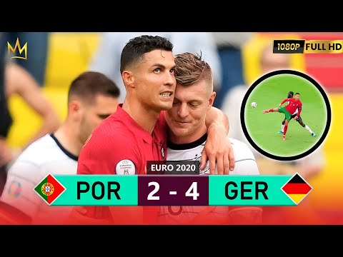 RONALDO AND KROOS MEET AGAIN AT EURO 2020 AND PROVIDE A SHOW