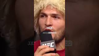 Khabib is Going to SMESH YOUR BOY!