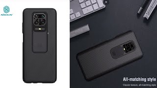 Camera Protection Case for Xiaomi Redmi Note 9 Pro Max, 9S Casing Nillkin Slide Protection Cover screenshot 4