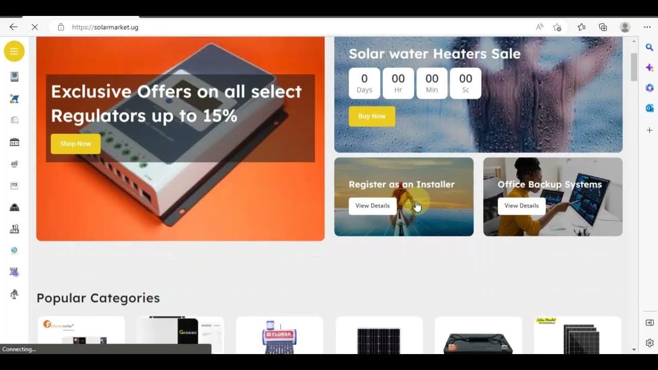 How to Quickly add products on solar market Uganda