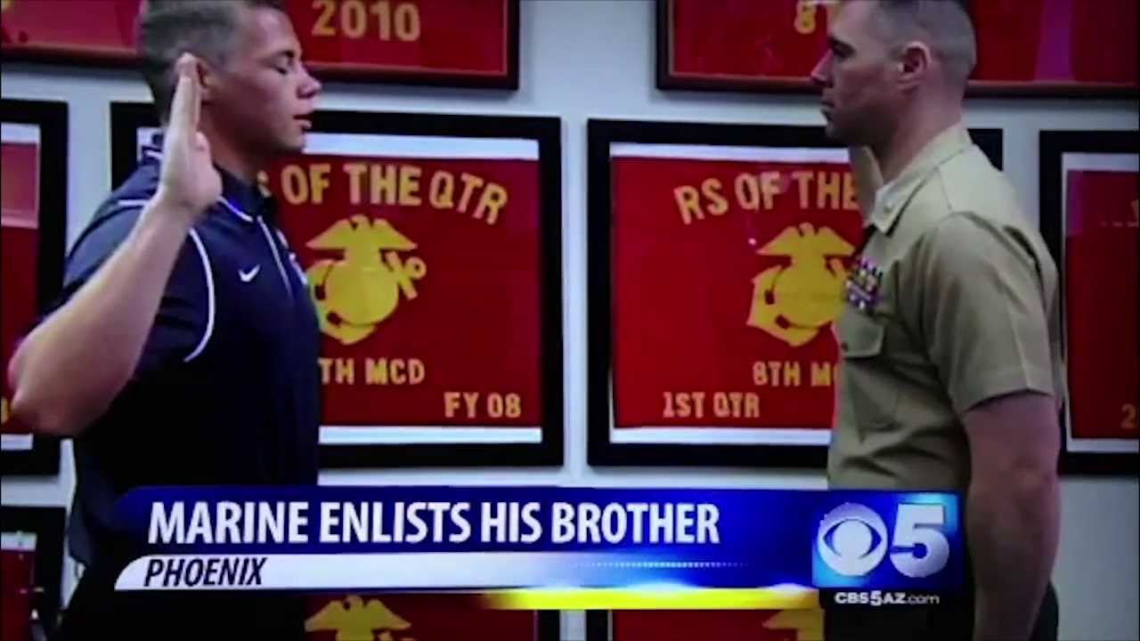 Marine enlists brother in Phoenix