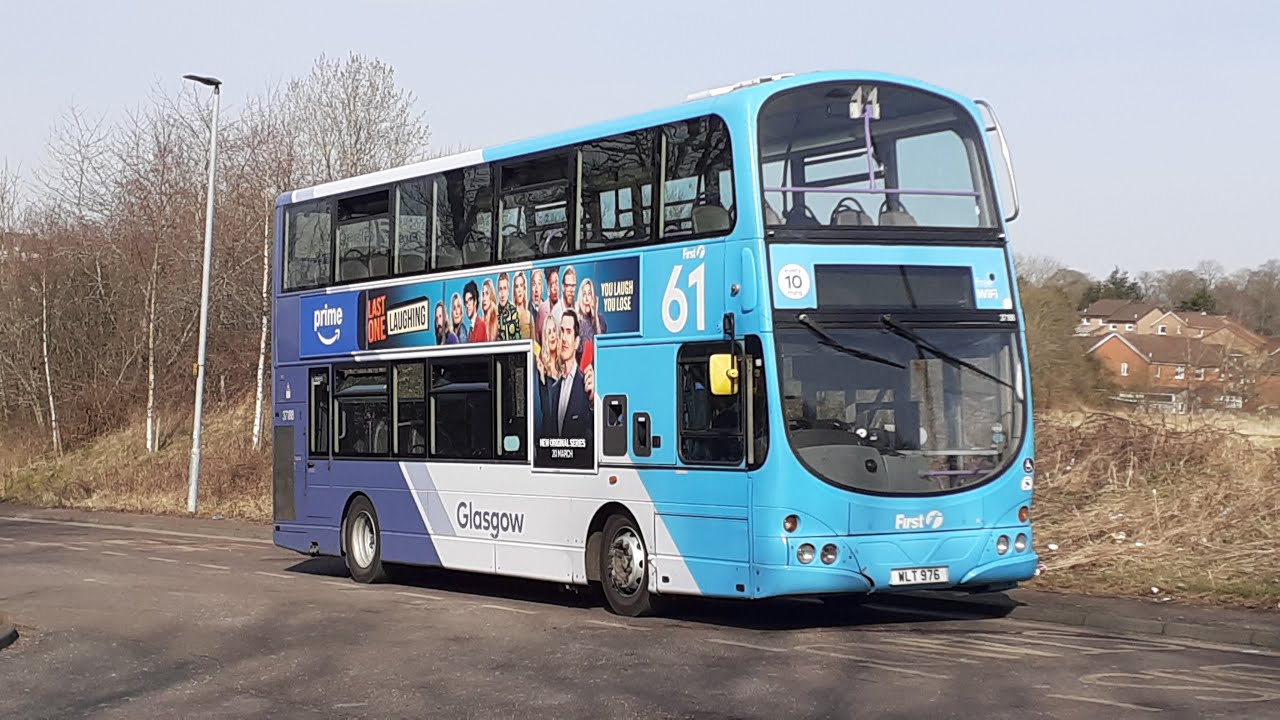61: First Glasgow Volvo B9TL Gemini 37188 (WLT 976, ex-SF07 FCC)