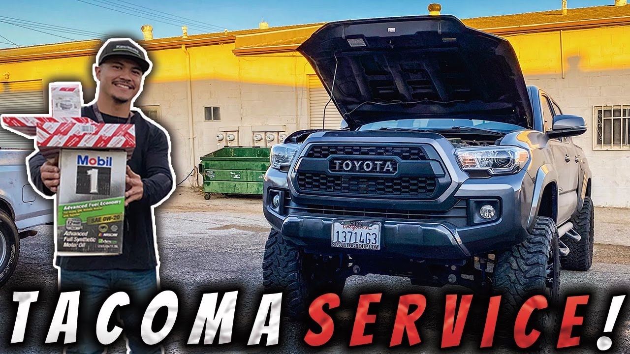 How to service your 2024 Toyota Tacoma - YouTube