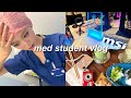 BUSY med student vlog 🌤️ 5AM study, new rotations, hangouts & attending a creator event!