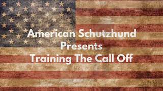 Training Footage: Training The Call Off