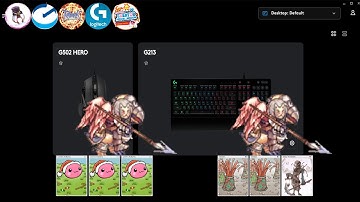 Set Macro Keyboard & Mouse Logitech EP.3