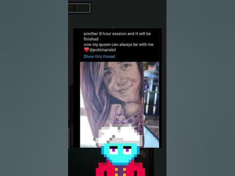 Pokimane Simp Tattoo - YouTube