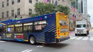 Live NYC Walking Commute: Manhattan: 5th Ave, Central Park, Upper West Side - Aug 30, 2023