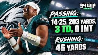 Jalen Hurts Throws 3 TDs As Eagles Beat Commanders In Week 1 🔥