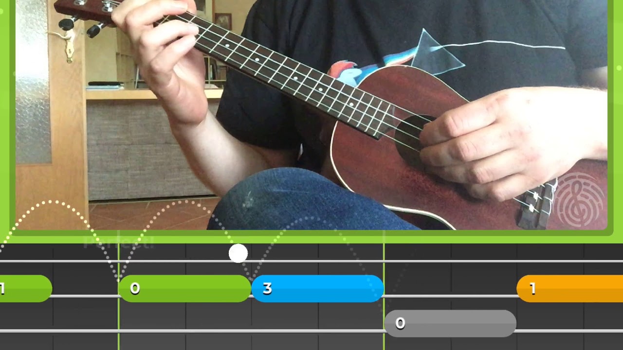 Playing In The Park (ukulele) playing melodies on Ukulele by Daniel