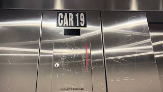 Schindler hydraulic elevator at Providence Place connection with CVS Pharmacy, Providence, RI
