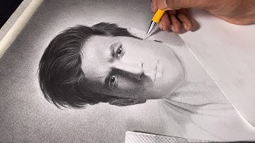 Drawing Sushant Singh Rajput Sir | Realtime Video | Face Shading 1