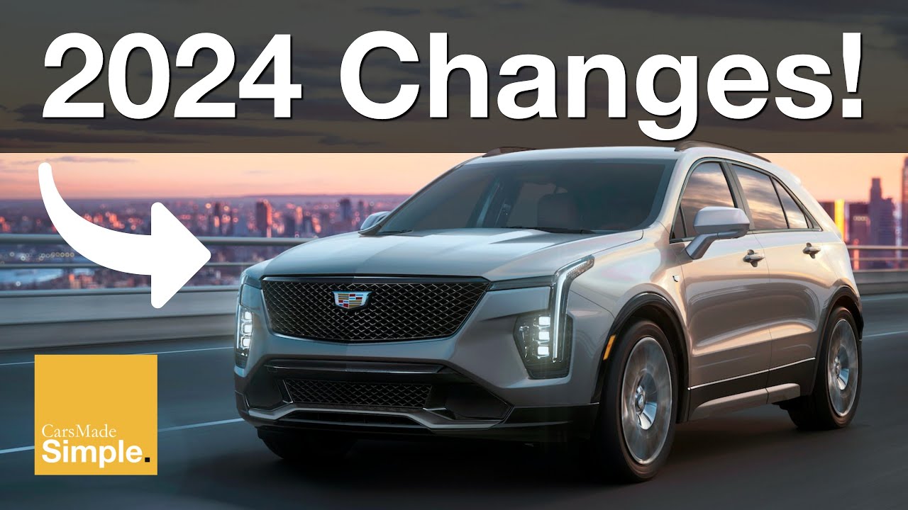 2024 Cadillac XT4 Full Change List More Standard Equipment YouTube