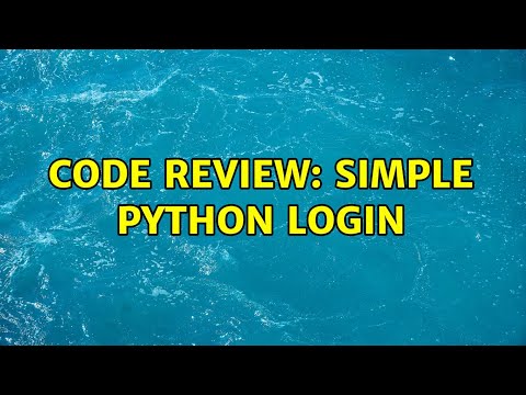 Code Review: Simple