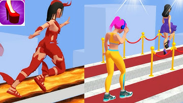 Shoe Race 3D Game // Android Walkthrough Gameplay