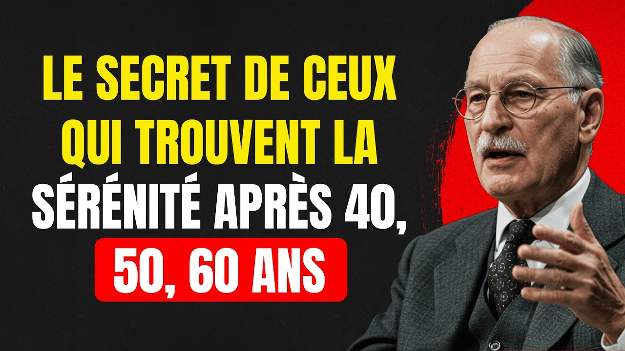 10 HABITUDES MENTALES de ceux qui vivent en PAIX après 60 ans | Psychologie Émotionnelle — Carl Jung