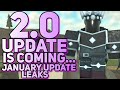 2.0 UPDATE IS COMING SOON | HIDDEN WAVE CANCELLED? | Tower Defense Simulator Jan Update Leaks #2