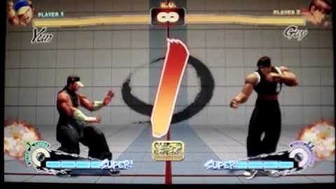 Safe Jump OS EX Bushin Senpukyaku on Yun