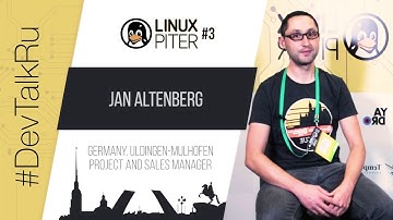 [ENG] #DevTalkRu with Jan Altenberg  (Linutronix GmbH) at #LinuxPiter 3