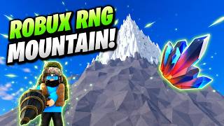 I Spent $ROBUX on an RNG Mountain and it was INSANE! (Mine A Mountain)