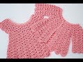 Chaqueta de niña 💖 a crochet muy fácil y rápido a juego con vestido