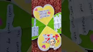 MEMBUAT KARTU UCAPAN TERIMA KASIH KEPADA GURU ||  TEMA 2 SUBTEMA 2 KELAS 1