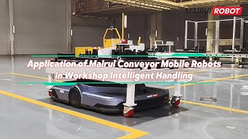 Mairui Conveyor Mobile Robot: Intelligent Handling Solution For Workshop.