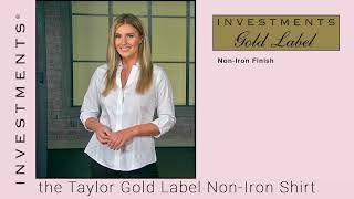 Investments Gold Label Petite Size Taylor Shirt