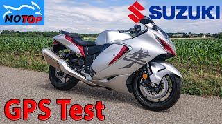 Suzuki Hayabusa (2022) - GPS Test - ACCELERATION / ROLL ON / TOPSPEED
