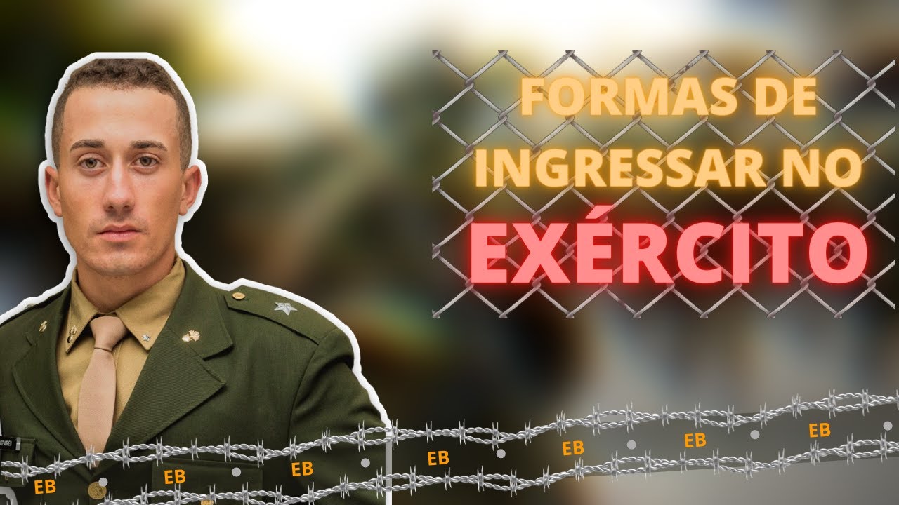 Saiba as formas de entrar no Exército Brasileiro! 🇧🇷 - YouTube