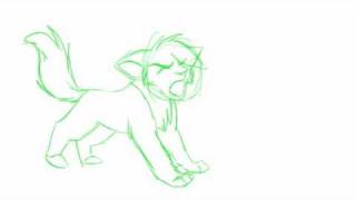 Squirrelpaw Audition Animation- Sketch